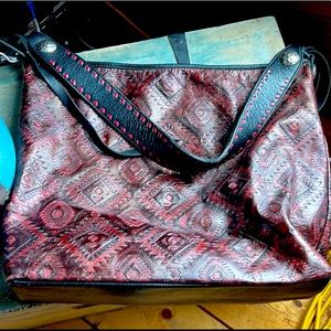 Double J Saddlery Large Shoulder Bag